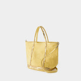 Cabas S Shopper Bag - Vanessa Bruno - Linen - Fresh Butter