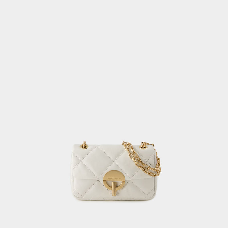 Nano Moon Crossbody - Vanessa Bruno - Leather - White