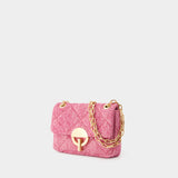 Nano Moon Crossbody - Vanessa Bruno - Cotton - Pink Fushia