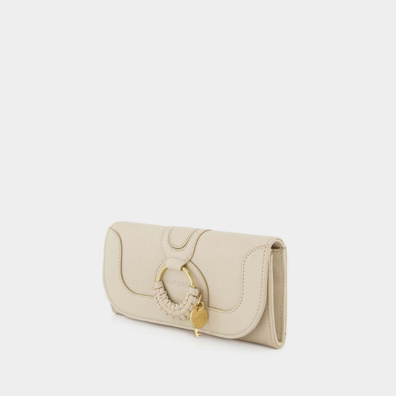 Hana Long  Wallet - See By Chloe - Cement Beige - Leather