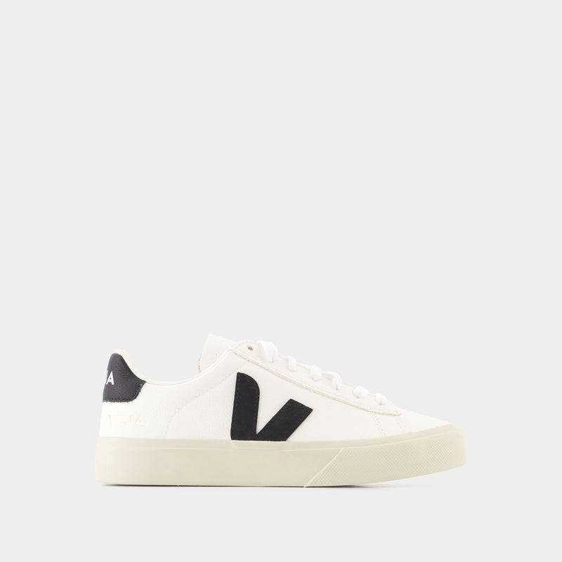 Campo Sneakers - Veja - Leather - White/Black