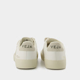 Recife Logo Sneakers - Veja - White/Beige - Leather