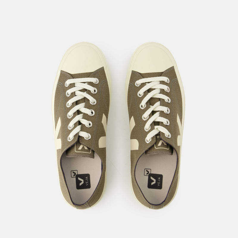 Wata II Low Sneakers Veja Canvas Khaki Pierre