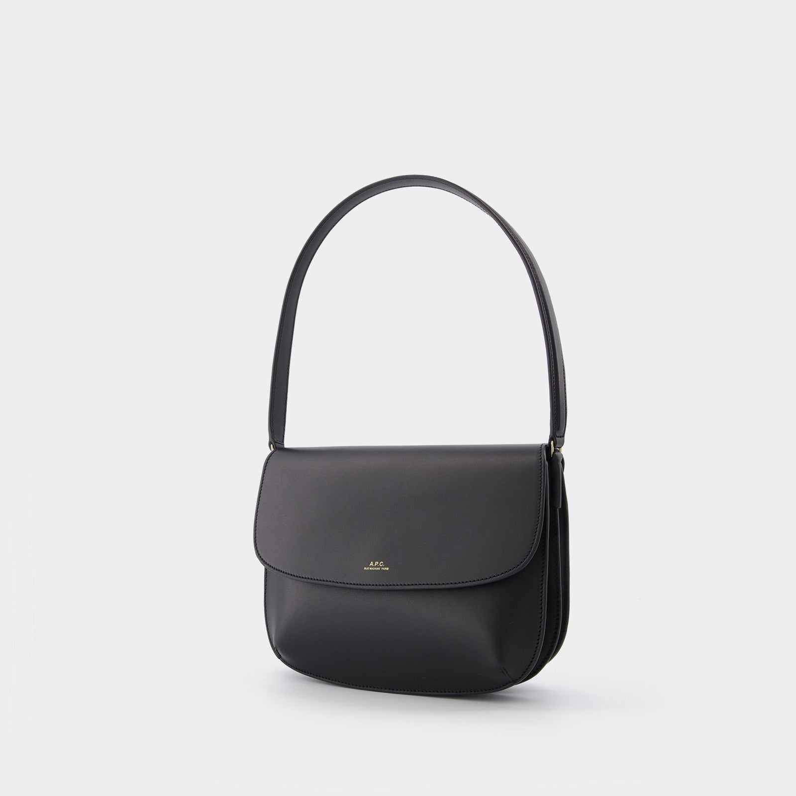 Sarah Shoulder Bag - A.P.C. - Leather - Black Sarah Shoulder Bag - A.P.C. - Leather - Black