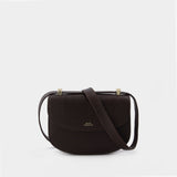 Geneve Bag Mini Bag in Brown Lizard Embossed Leather