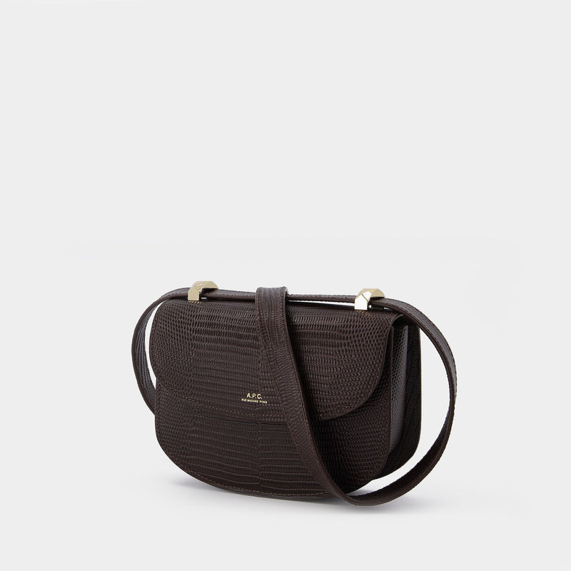 Grey Sac mini leather cross-body bag