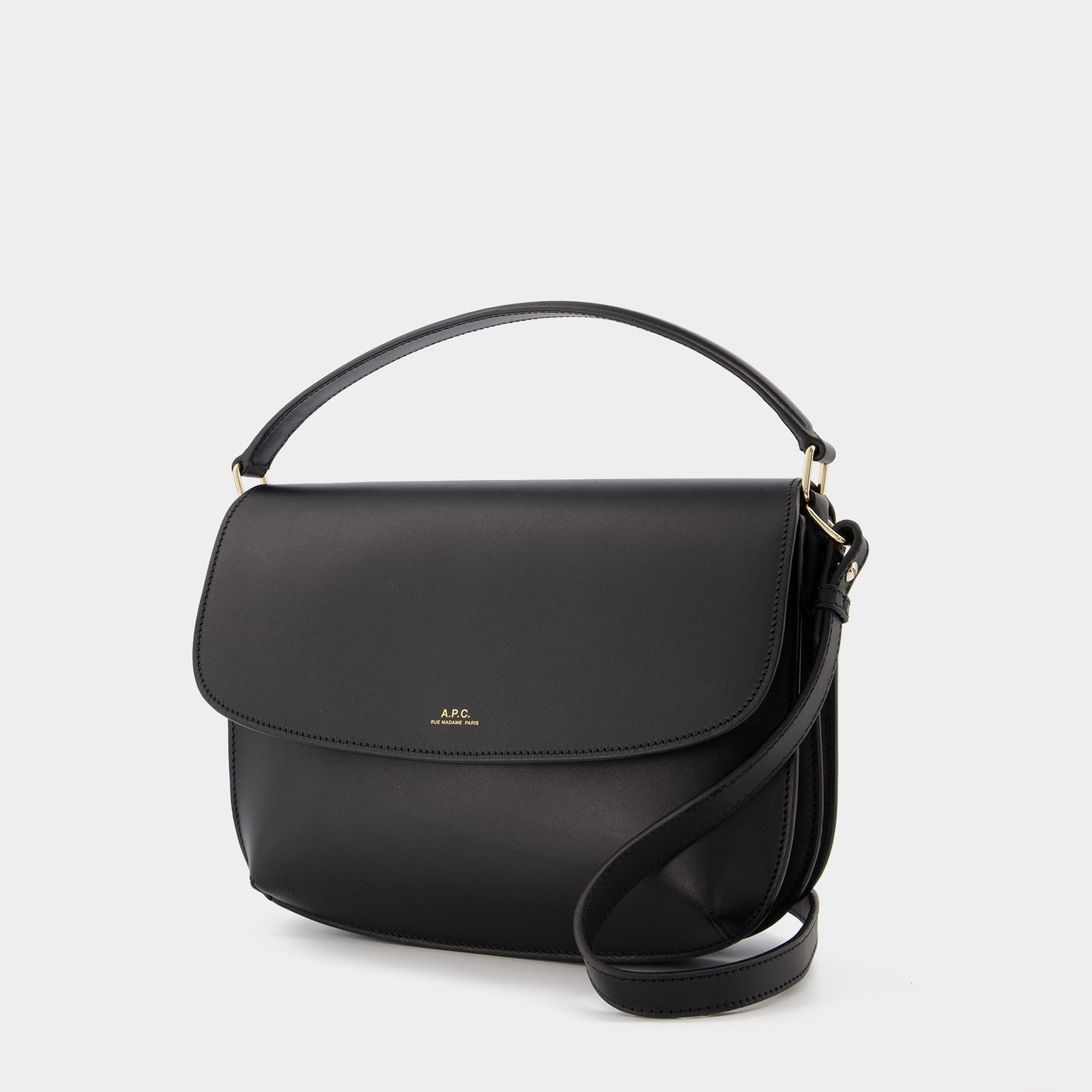 Sarah Bag in Black Leather
