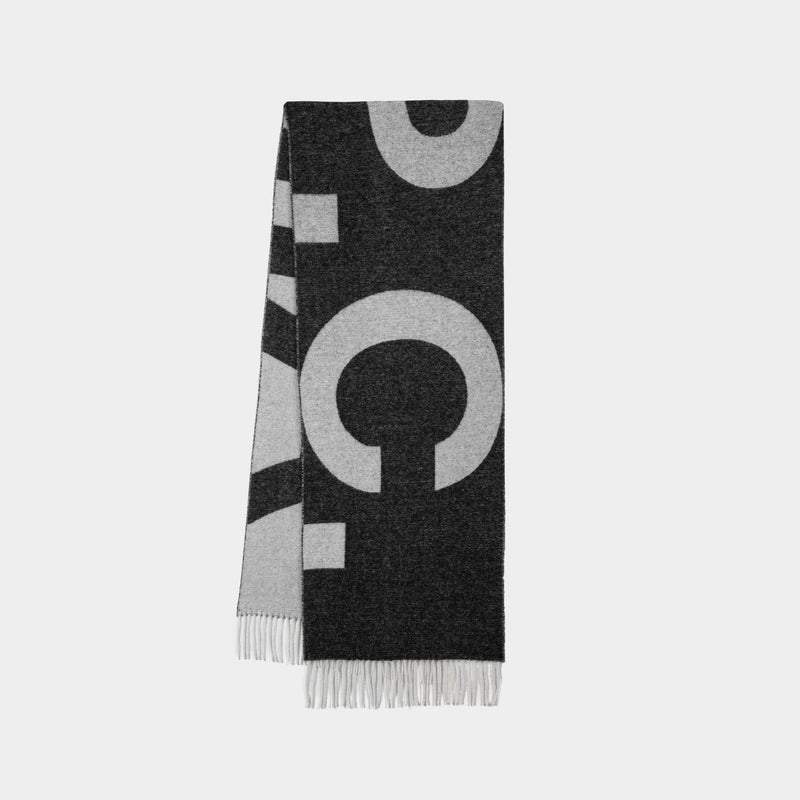 A.P.C. Logo Scarf