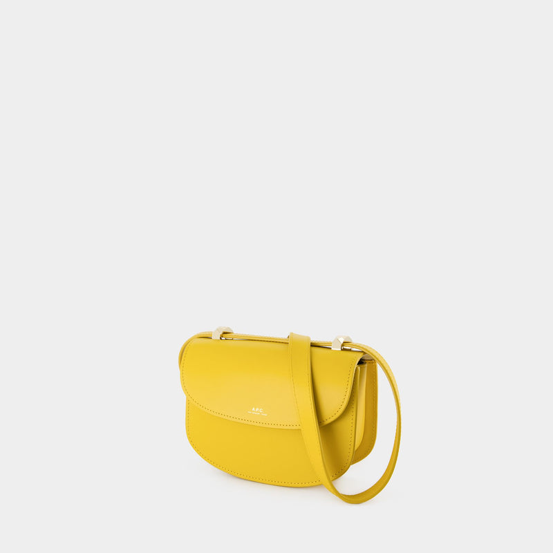 Geneve Mini Crossbody Bag - A.P.C - Leather - Yellow
