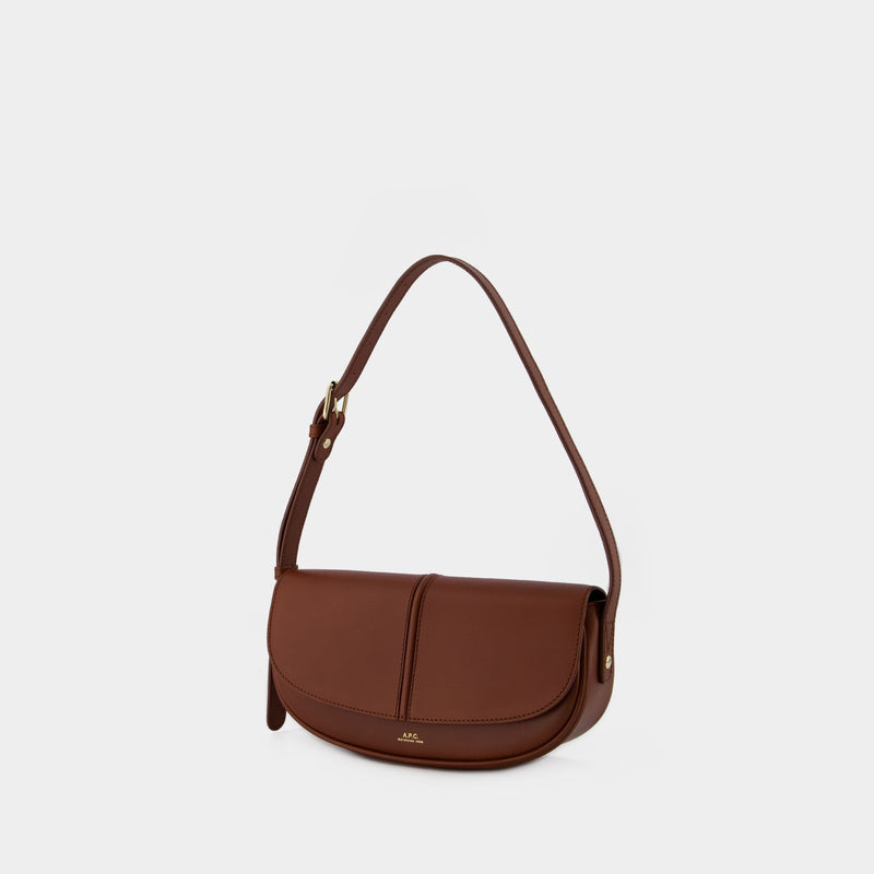 Betty Hobo Bag - A.P.C - Leather - Brown