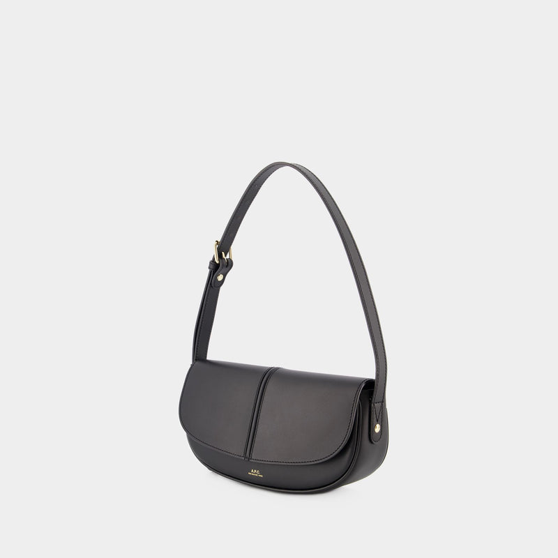 Betty Hobo Bag Leather Black