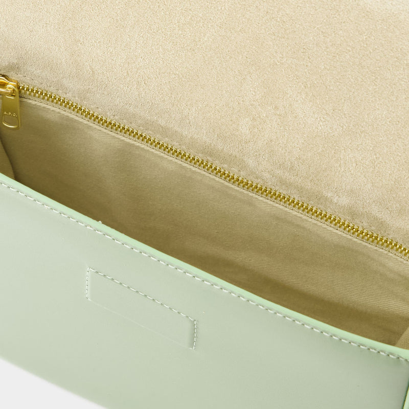 Charlotte Crossbody Bag - A.P.C - Leather - Green