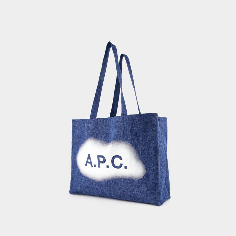 Diane Tote bag - A.P.C - Cotton - Blue