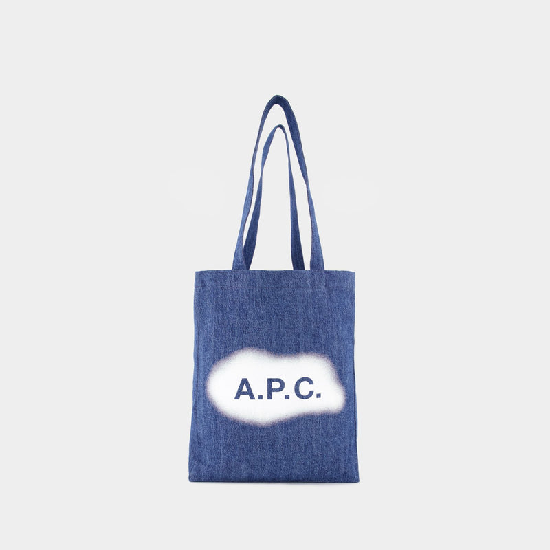 Lou Tote Bag - A.P.C - Fabric - Blue