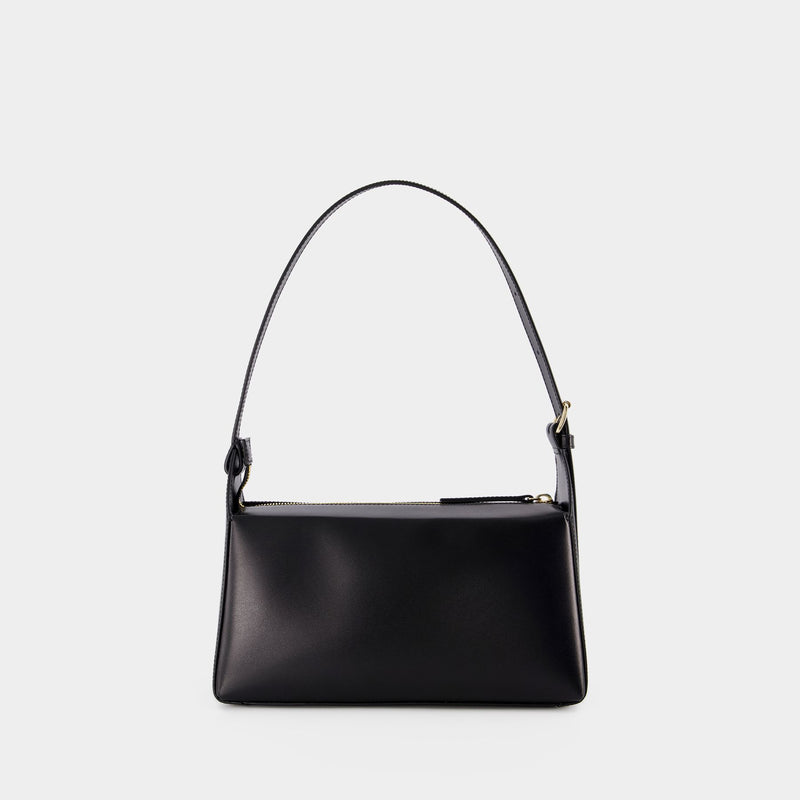 Virginie Hobo Bag - A.P.C - Leather - Black