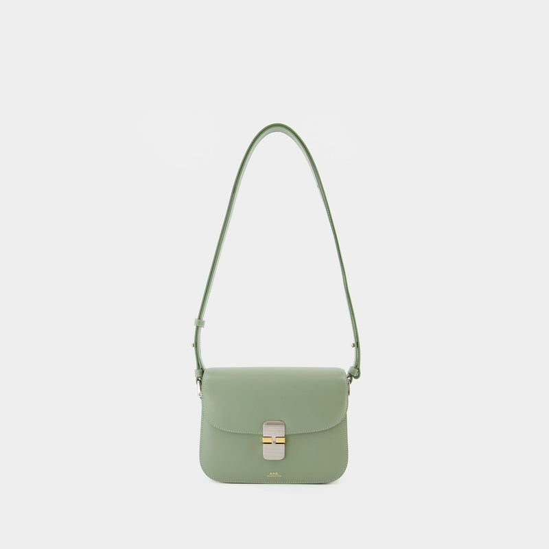 Grace crossbody bag - A.P.C - Leather - Green