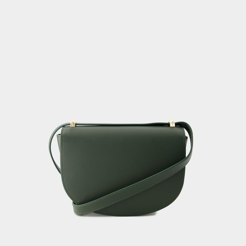 Geneve Crossbody - A.P.C. - Leather - Forest Green