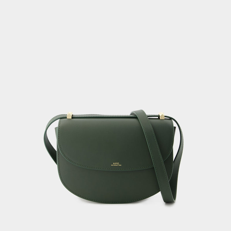 Geneve Crossbody Leather Forest Green