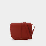 Betty Crossbody - A.P.C. - Leather - Smoked Red