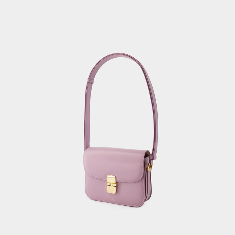 Grace Small Crossbody - A.P.C. - Leather - Lavender