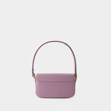 Grace Baguette Crossbody - A.P.C. - Leather - Lavender