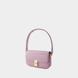 Grace Baguette Crossbody - A.P.C. - Leather - Lavender