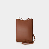 Jamie Large Crossbody - A.P.C. - Leather - Hazelnut