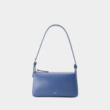 Virginie Baguette Bag - A.P.C. - Leather - Ocean Blue