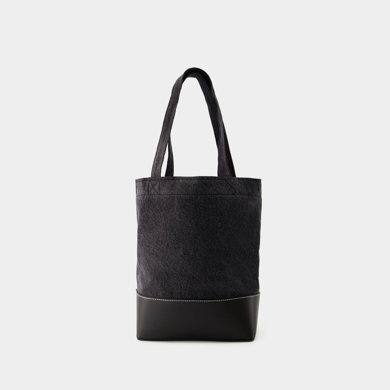 Axel Small Shopper Bag - A.P.C. - Denim - Black