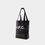 Axel Small Shopper Bag - A.P.C. - Denim - Black