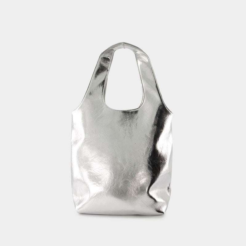 Ninon Small Tote Bag - A.P.C. - Synthetic - Silver