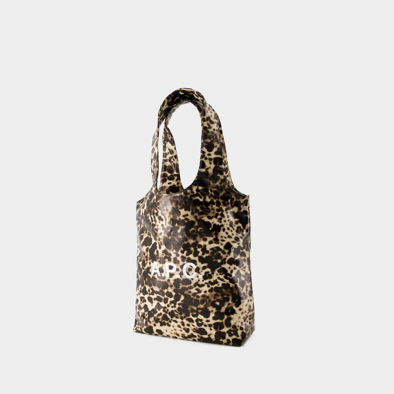 Ninon Small Tote Bag - A.P.C. - Synthetic - Leopard Print