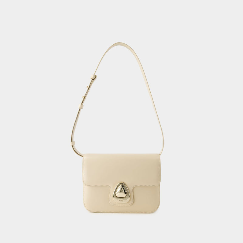 Astra Small Crossbody - A.P.C. - Leather - Beige