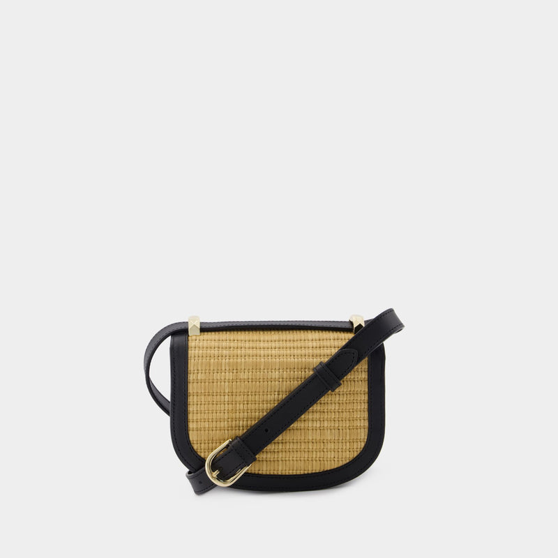 Geneve Mini Crossbody - A.P.C. - Leather - Black