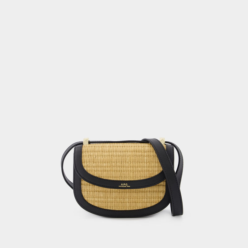 Geneve Mini Crossbody - A.P.C. - Leather - Black