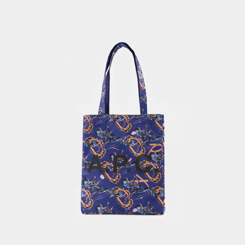Lou Reversible Shopper Bag - A.P.C. - Synthetic - Blue
