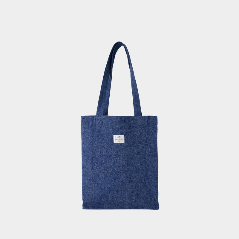 Lou Shopper Bag - A.P.C. - Cotton - Blue Denim