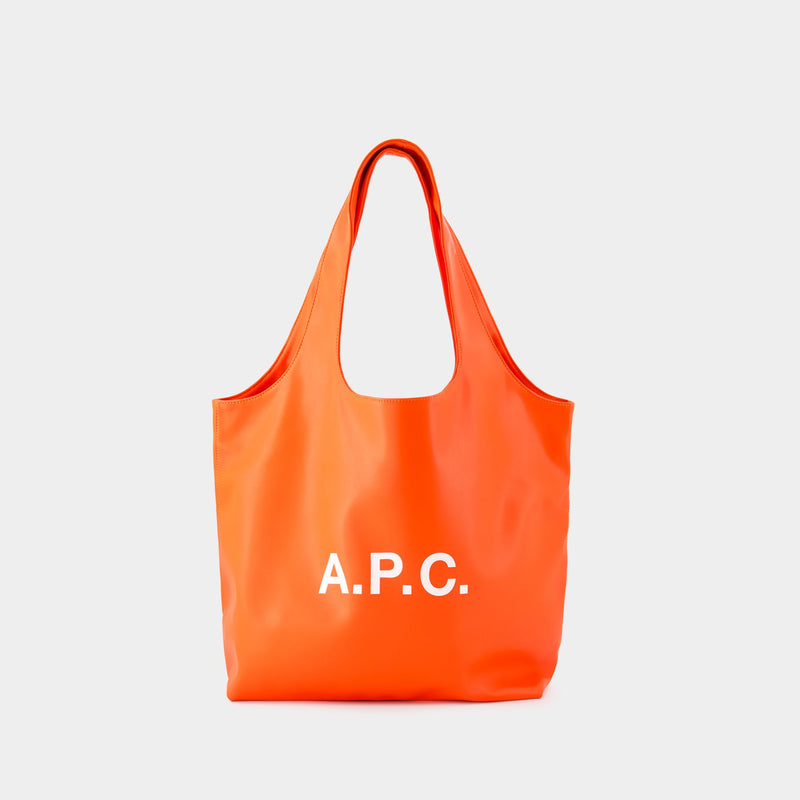 Ninon Shopper Bag - A.P.C. - Synthetic Leather - Orange