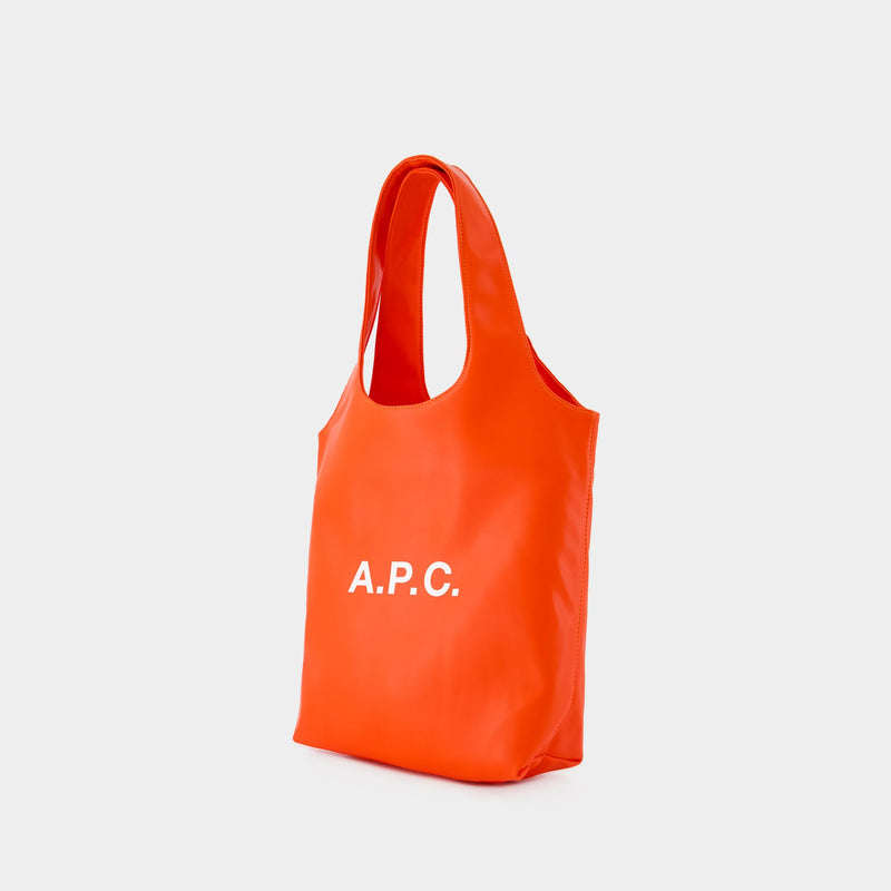 Ninon Small Shopper Bag - A.P.C. - Synthetic Leather - Orange