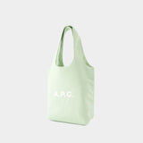 Ninon Small Shopper Bag - A.P.C. - Synthetic Leather - Green