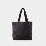 Axel Shopper Bag - A.P.C. - Denim - Black