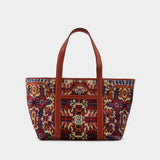 Darwen Bag in Multicolor Mixed Fabrics