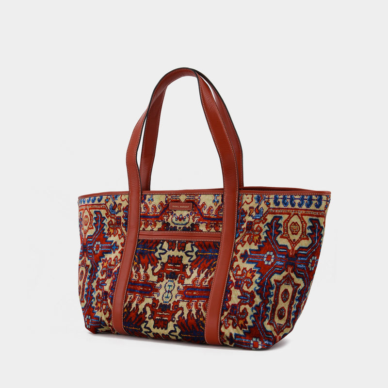 Darwen Bag in Multicolor Mixed Fabrics