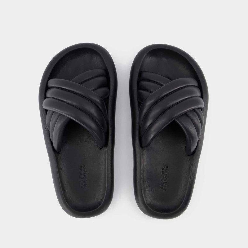 Niloo-Gb Sandals - Isabel Marant - Black - Leather