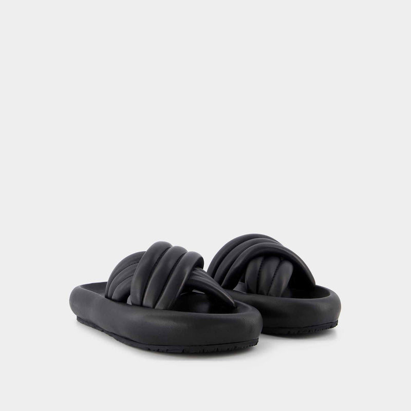 Niloo-Gb Sandals - Isabel Marant - Black - Leather