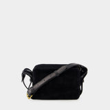 Wasy Gz Shoulder Bag - Isabel Marant - Leather - Black