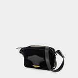 Wasy Gz Shoulder Bag - Isabel Marant - Leather - Black