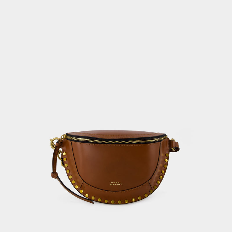 Skano Gz Shoulder Bag - Isabel Marant - Leather - Brown