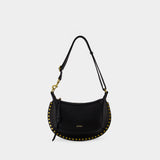 Oskan Moon Gz Shoulder Bag - Isabel Marant - Leather - Black