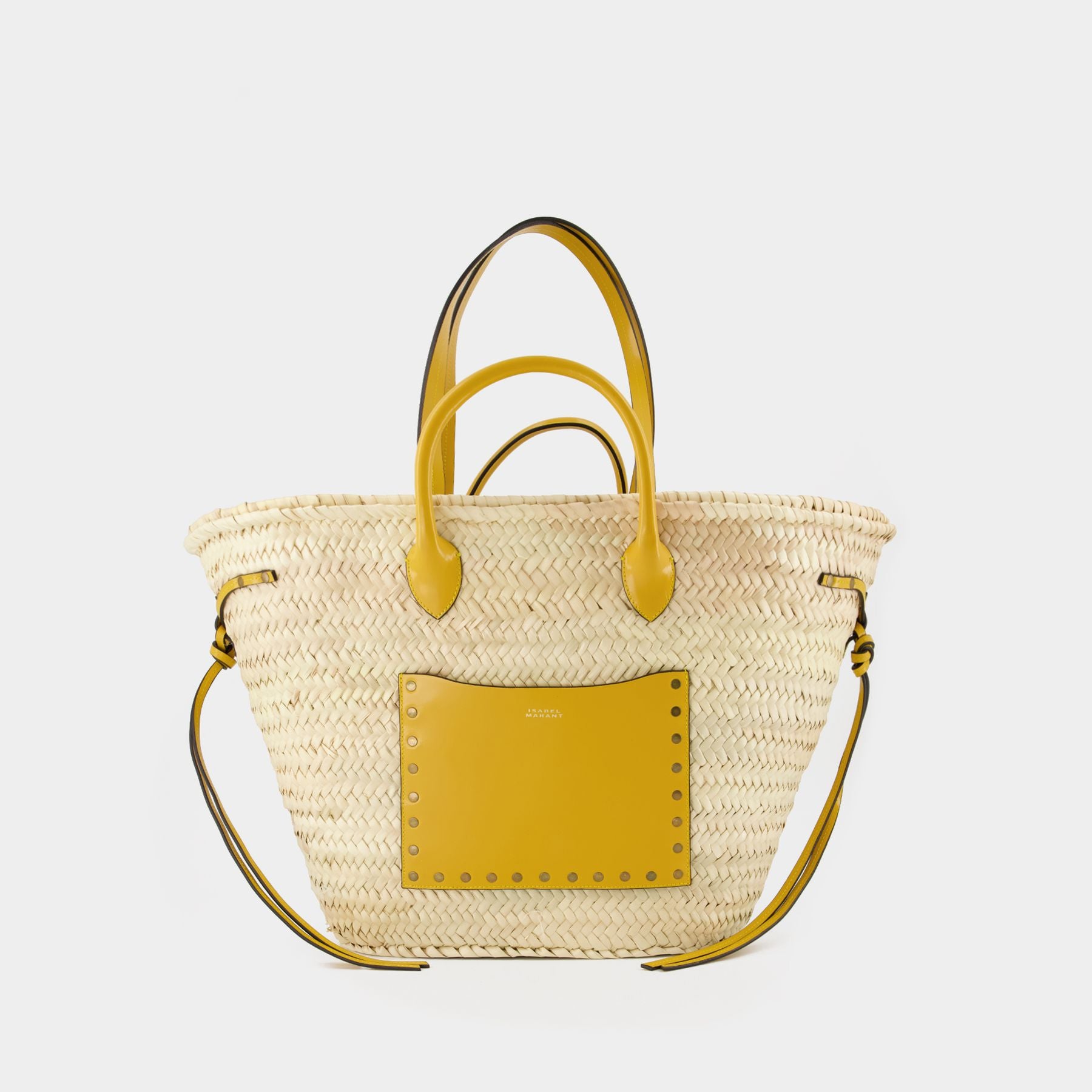 Isabel Marant Beige amp; Black Cadix Mini Tote